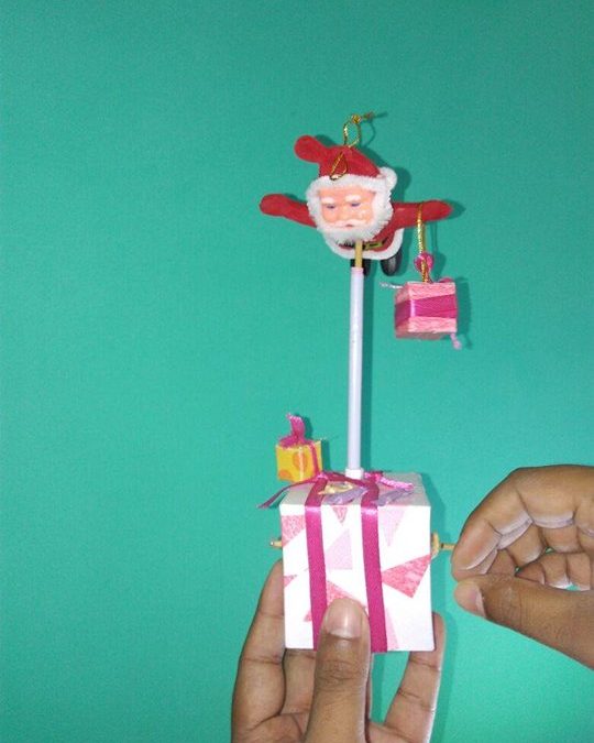 Flying Santa Paper Automata Workshop