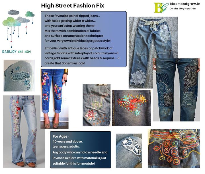 Jeans upcycling workshop