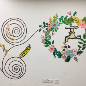 wall painting corporate team building activity in bangalore