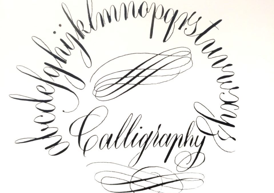 Calligraphy – Introduction to Pointed Pen calligraphy