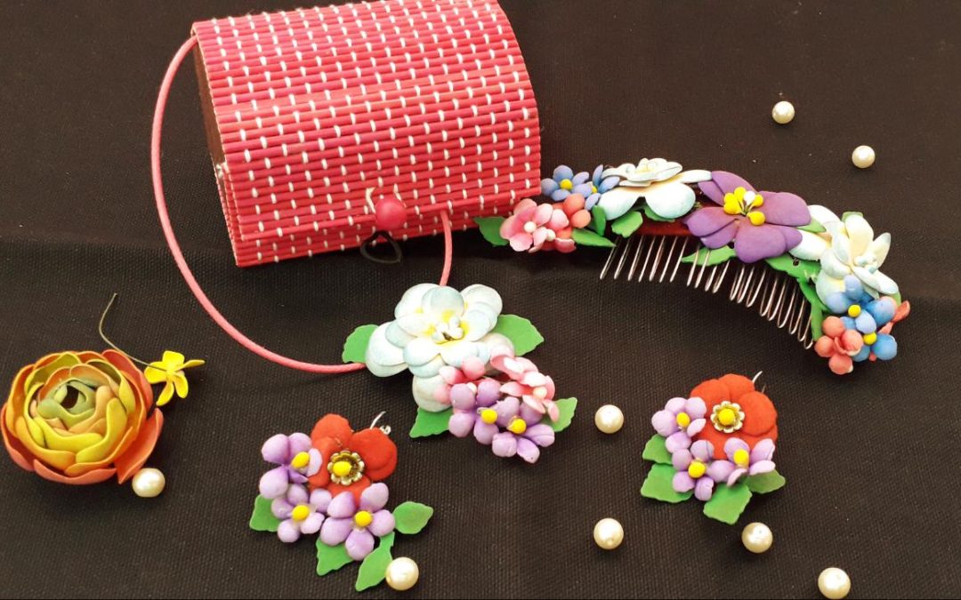 Foamian Flower jewelry Workshop – Beginners workshop in Bangalore