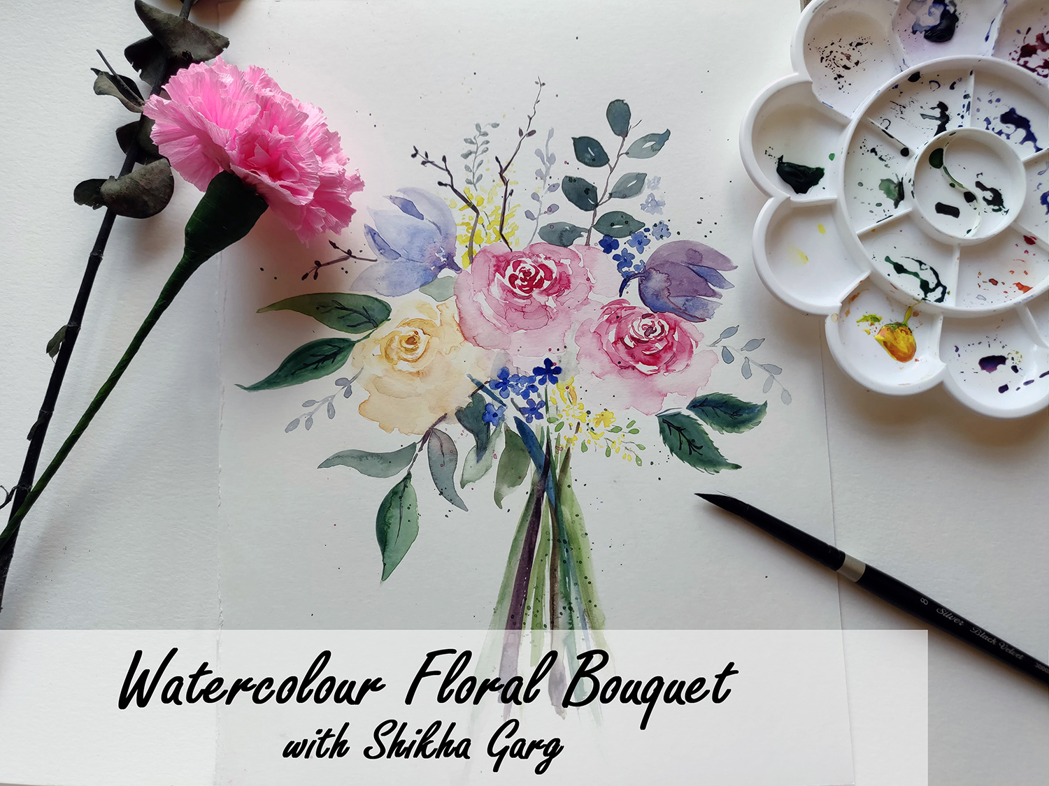 Floral watercolour