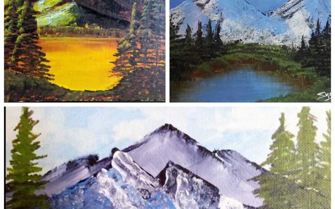 Landscapes with Acrylic- Beginner’s workshop in Bangalore