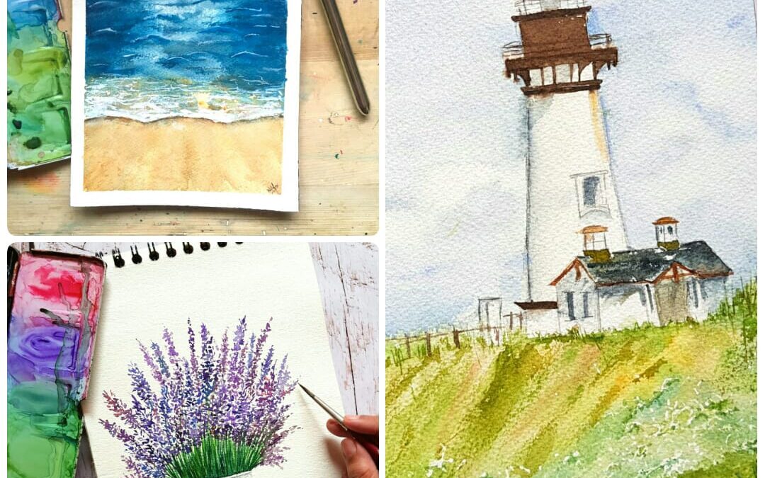 Watercolor Painting – Three days online Workshop