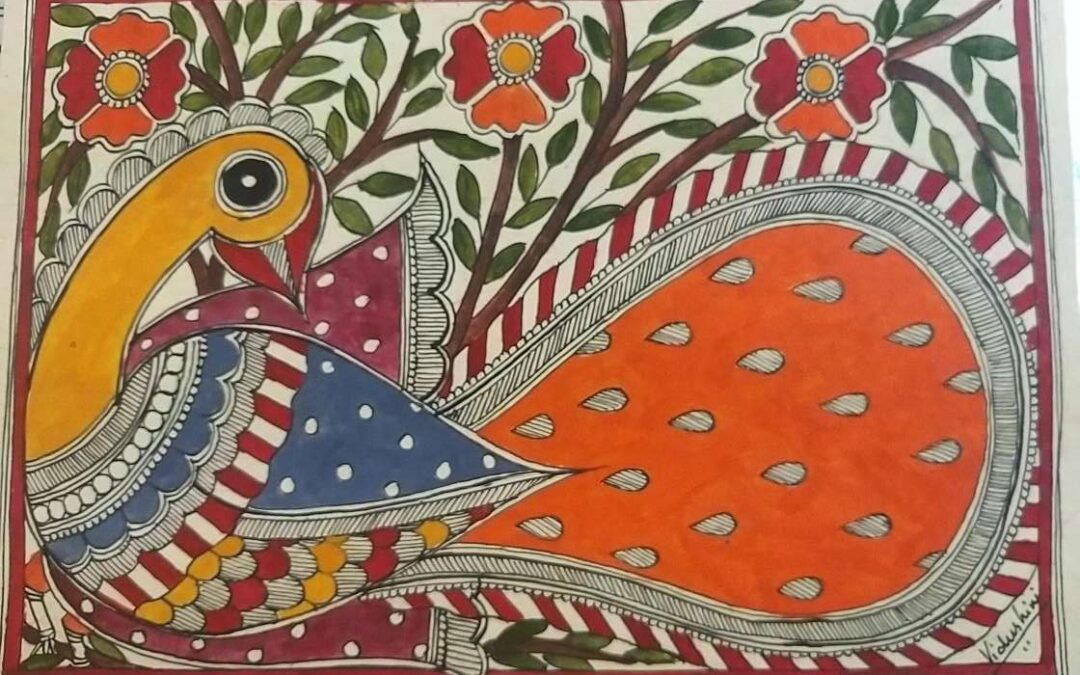 Madhubani Painting Masterclass – Two day online workshop