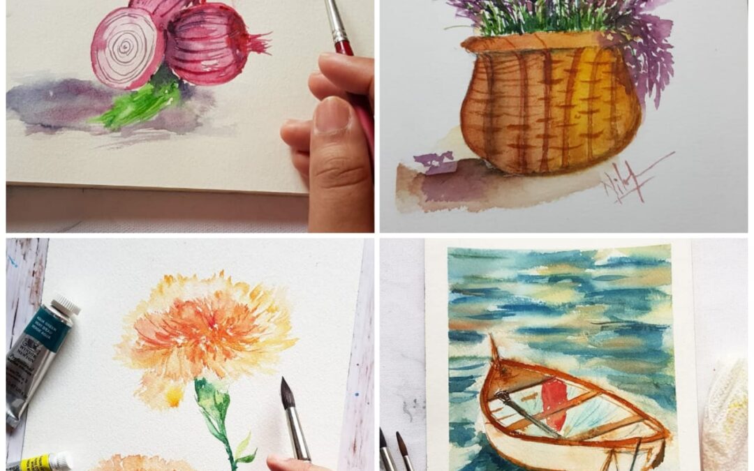 Watercolor Painting Online Classes – For Beginners and Intermediates