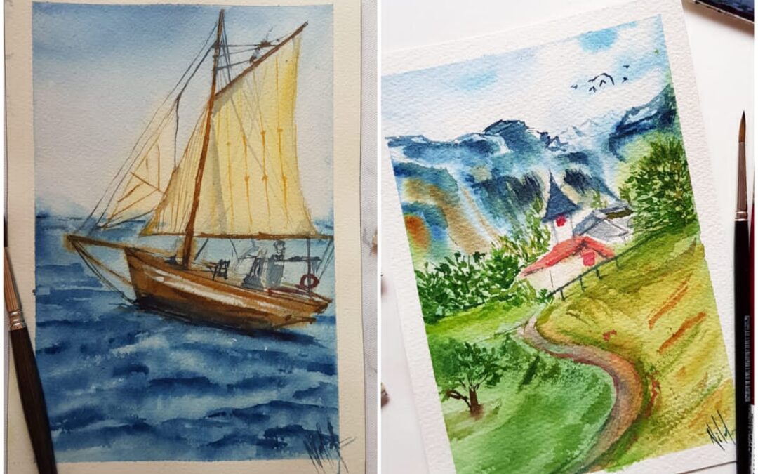 Watercolor Painting – Two days online Workshop