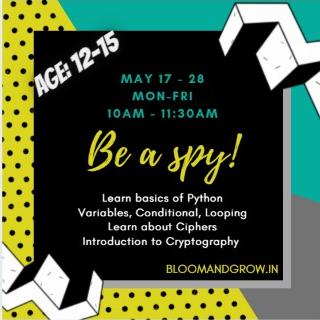 Be a Spy! - Python Beginners Online Course for Kids