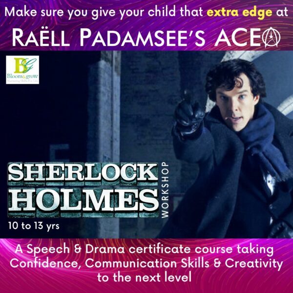 Raell Padamsee's Ace Sherlock Holmes Online Workshop