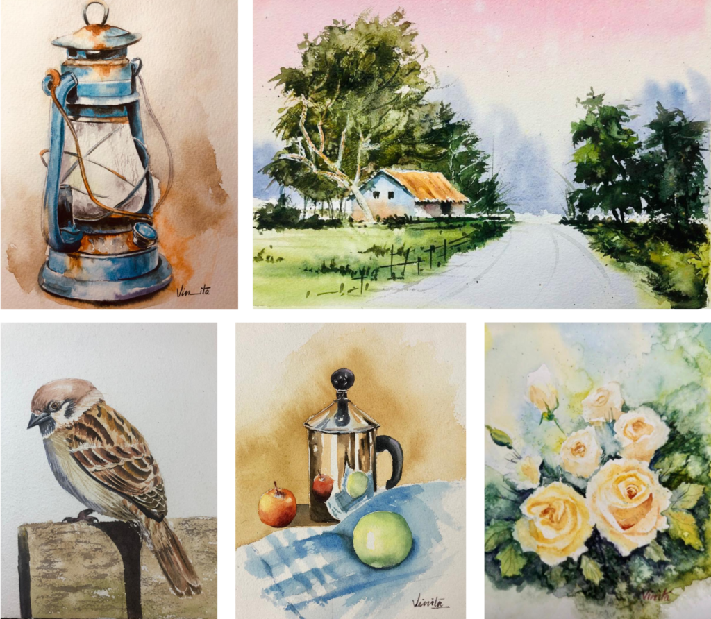 Watercolor Painting Online Course - for beginners