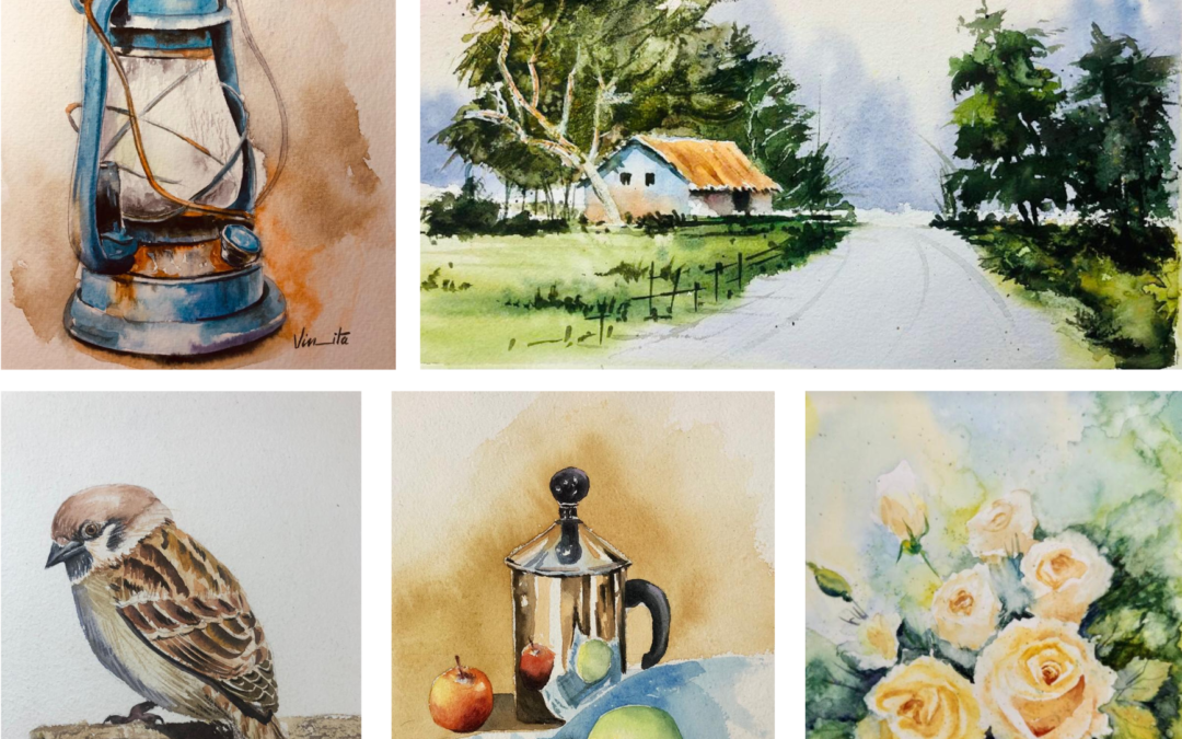 Watercolor Painting Online Course – For Beginners