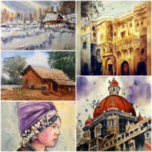 Advanced online watercolor painting classes